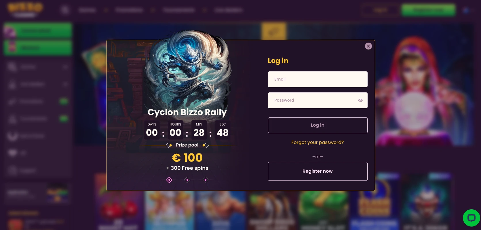 bizzo-login